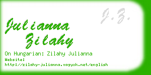 julianna zilahy business card